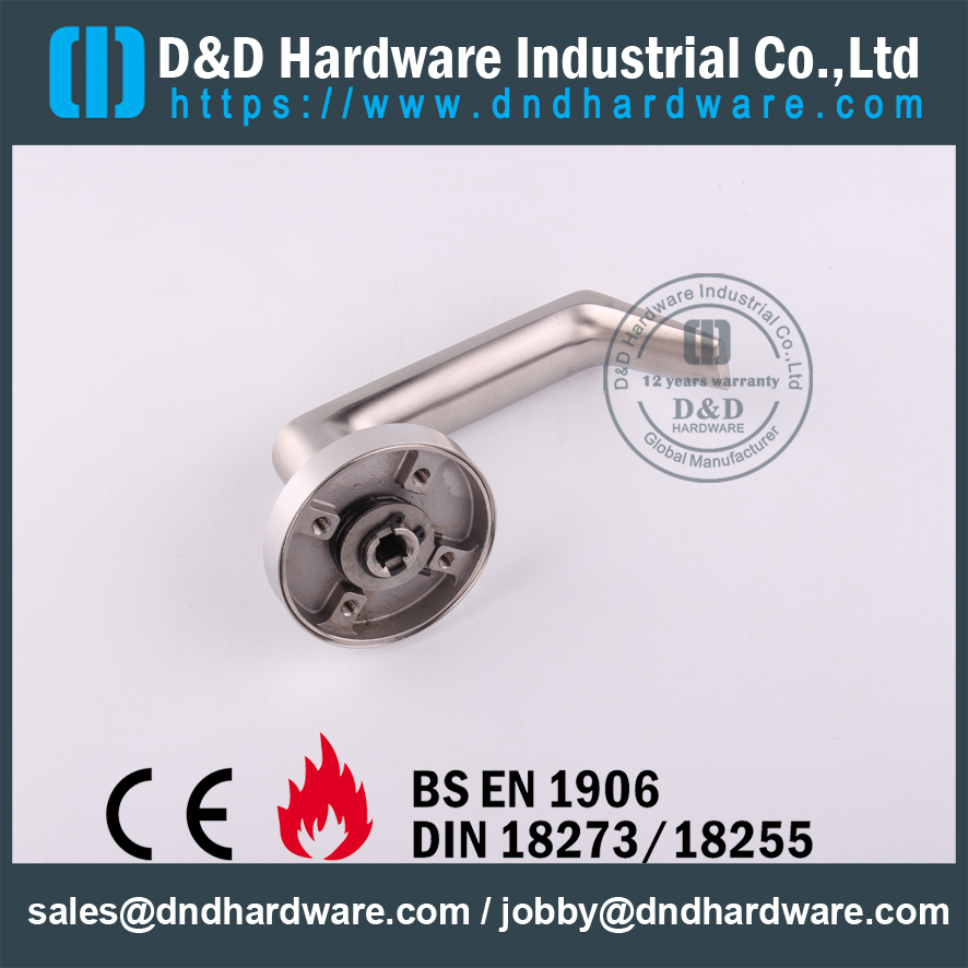 Durable Bent Door Handle-D&D Hardware دائم عازمة الباب مقبض D & D الأجهزة