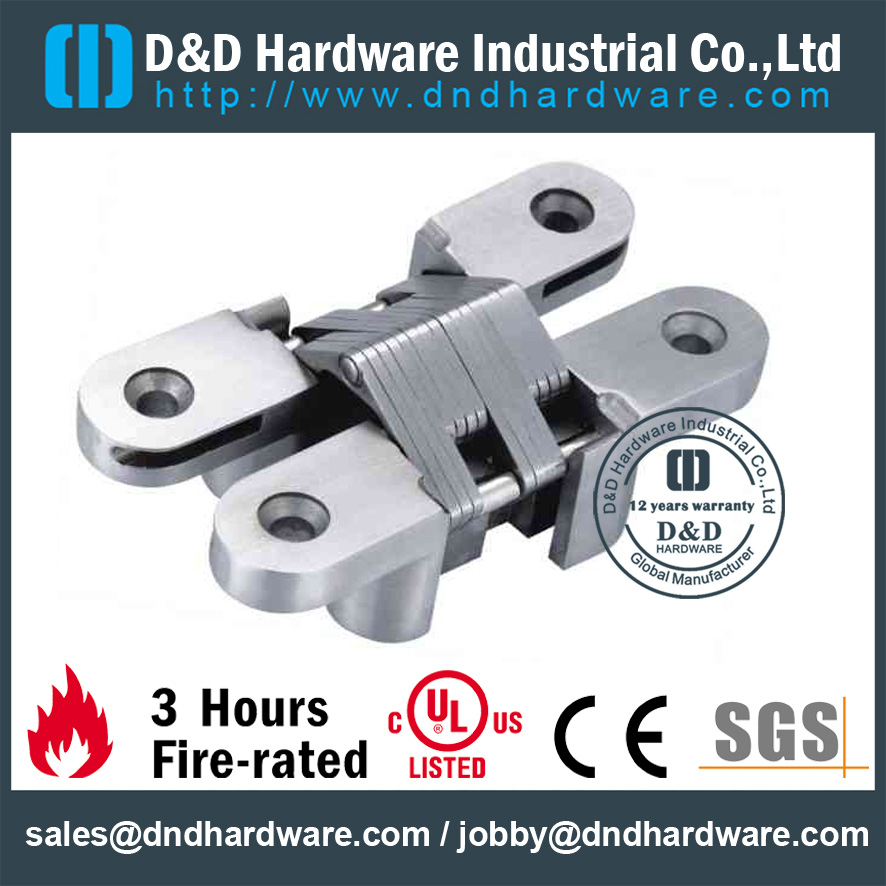 Stainless Steel 316 invisible Hinge-D&D hardware الفولاذ المقاوم للصدأ 316 غير مرئية المفصلي د & د الأجهزة