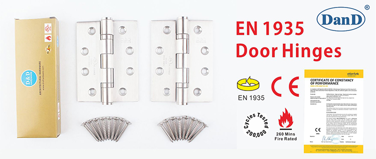 CE EN1935 Door Hinge-D&D Hardware CE EN1935 الباب المفصلي-D & D الأجهزة