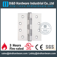 SS304 مفصلة مقاومة للحريق 2BB مع UL-DDSS001-FR-4x3.5x3.0mm