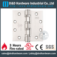 UL Fire Drated Door المفصل 4.5 "للباب الصلب DDSS004-FR 