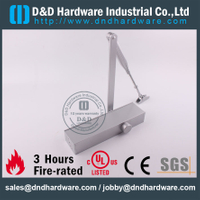 سبيكة الألومنيوم عالي الجودة الباب العملي أقرب مع ul standard لباب دخول تجاري DDDC-S513