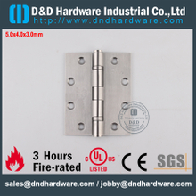 SS316 UL مقاومة للحريق 2BB المفصلة- DDSS005-FR-5x4x3.0mm
