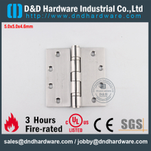 SS316 UL تصنيف النار 2 BB المفصلة-DDSS006-FR-5x5x4.6mm