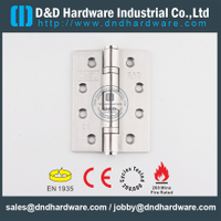 مفصلة باب SS304 CE للأبواب المعدنية- DDSS001-4x3x3.0mm
