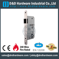 SS304 Round Corner Fire Rated Sash Lock-DDML009-R