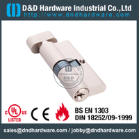 Brass Yale Keys Euro Thumbturn Cylinder-DDLC004