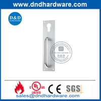Euro Cylinder Hole Steel Light Latch Plate-DDPD017