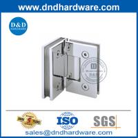 زجاج الفولاذ المقاوم للصدأ إلى مفصلات الباب الزجاجي لأبواب perspex-ddgh002
