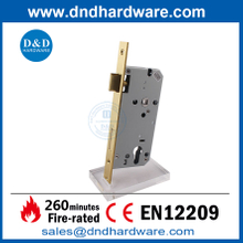 CE EN12209 SATIN النحاس النحاس الأمامي أجهزة الباب مفتاح القفل DDML009 