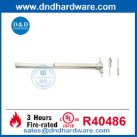 Steel Ansi UL شريط دفع خارجي للذعر من أجل Double Door-DDPD024