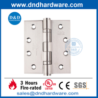 UL المدرجة من الفولاذ المقاوم للصدأ 316 فضي Fire Door Door DDSS001-FR-4X3.5X3