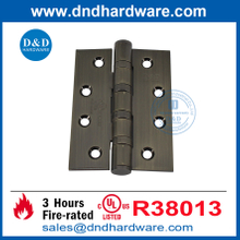 مفصل باب النحاس النحاسي الفولاذ المقاوم للصدأ للباب المصنوع من النار مع UL-DDSS003-FR-4X3X3