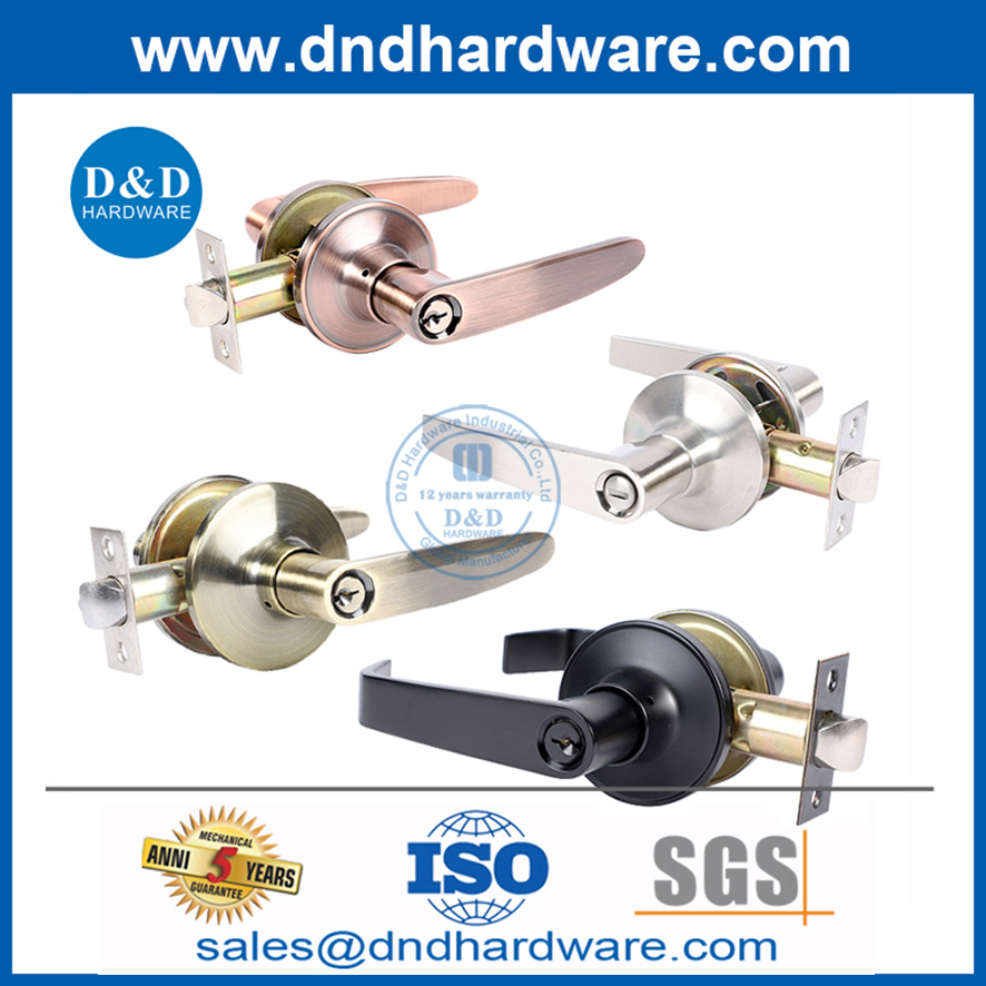 قفل الباب الفولاذ المقاوم للصدأ deadbolt مع أسطوانات مزدوجة ddlk007