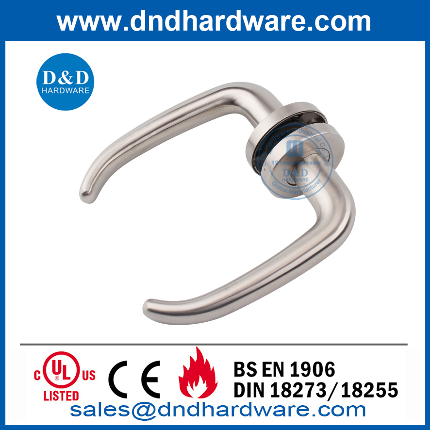 أفضل درجة حديثة 316 باب معدني الصلبة مقبض DDSH004