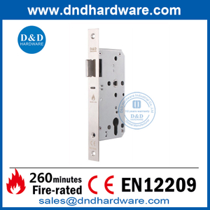 SS304 Apartment Deadbolt CE EN12209 LIGHT LATCH LOCK FOR ESCEP DDML014
