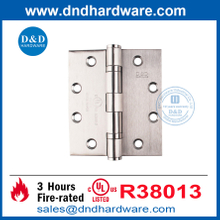 UL مفصل الباب المصنفة من الفولاذ المقاوم للصدأ لأبواب الطوارئ DDSS002-FR-4.5x4x3.4