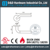 SS304 Hollow Tube Mitred Lever Handter for Extride Steel Door-DDTH015