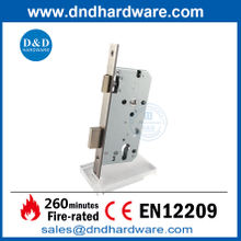 EN12209 FIRE DOOR SASH LOCK عالية الجودة SUS304 العتيقة النحاس القفل DDML009 