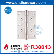 SS304 الباب المعدني مفصلات UL مدرج النار الحريق صائغ باب النيكل مفصلات DDSS005-FR-5X3.5X3