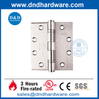 مفصل بعقب مصنّف من قبل UL SS201 للحريق للأبواب الخشبية- DDSS002-FR-4.5X4X3.4