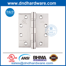 أنواع الباب المفصلات الفولاذ المقاوم للصدأ bhma ul مفصلات مع حريق مصنفة DDSS001-ANSI-2