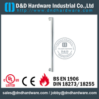 الصف 304 البولندية Antirust Mitred سحب مقبض للالزجاج الخارجي الباب -DDPH020