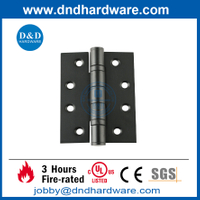 SS304 4x3x3.0mm حريق مصنفة الباب الأسود مفصل الباب للباب المعدني -DDSS001