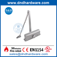 UL المدرجة في الربيع التلقائي Hold Open Fire Door Closer-DDDC017