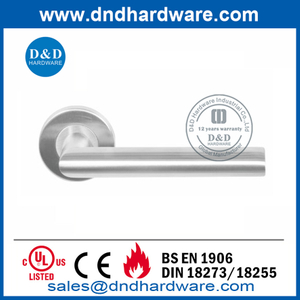 باب الخصوصية المصنوع من الفولاذ المقاوم للصدأ المعاصر Lever-DDTH026