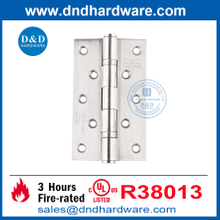 5 بوصة مفصلات UL المدرجة الفولاذ المقاوم للصدأ خارج الباب لمفصلات الحريق مقوما الباب DDSS005-FR-5X3X3